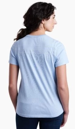 Arabella V-Neck Short-Sleeve - Women's -Outdoor Clothing Shop 1036010794 Kuhl ArabellaVNeckShortSleeve Hydrangea Wmns Rear