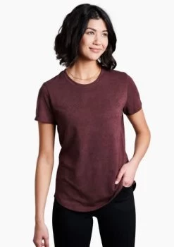 Konstance Short-Sleeve - Women's 14 Konstance Short-Sleeve - Women's -Outdoor Clothing Shop 1036010814 Kuhl KonstanceShortSleeve GanachePrint Wmns Front