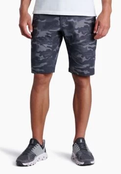 Silencr Kargo Short 10" - Men's 15 Silencr Kargo Short 10" - Men's -Outdoor Clothing Shop 1036011150 Kuhl SilencrKargoShort10Inch GreyCamo Mens Front