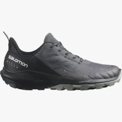 Salomon Outpulse GTX - Men's 5 Salomon Outpulse GTX - Men's -Outdoor Clothing Shop 1036011349 Salomon OutpulseGTX MagnetBlackWroughtIron Mens Side